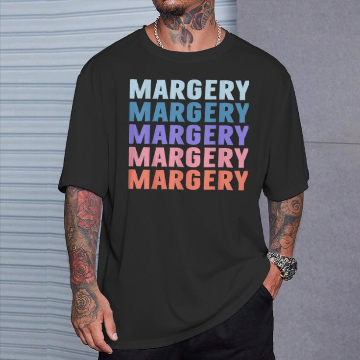 マージェリー 面白いギフト名 名前入り Tシャツ 彼への贈り物