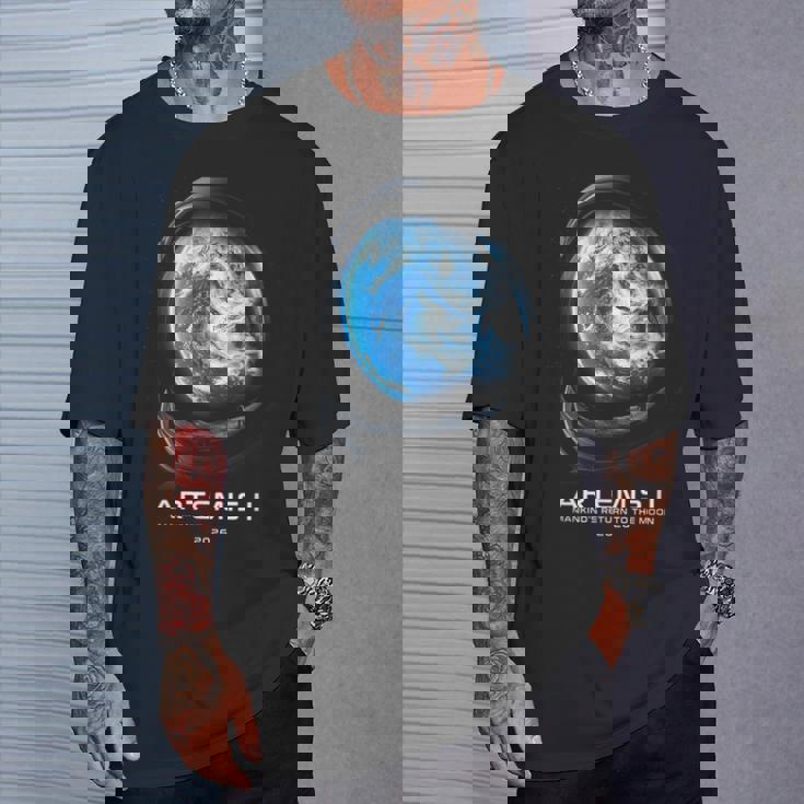 ミッション・トゥ・ザ・ムーン 2026 宇宙飛行士 アルテミス ロケット アルテミス2 Tシャツ 彼への贈り物