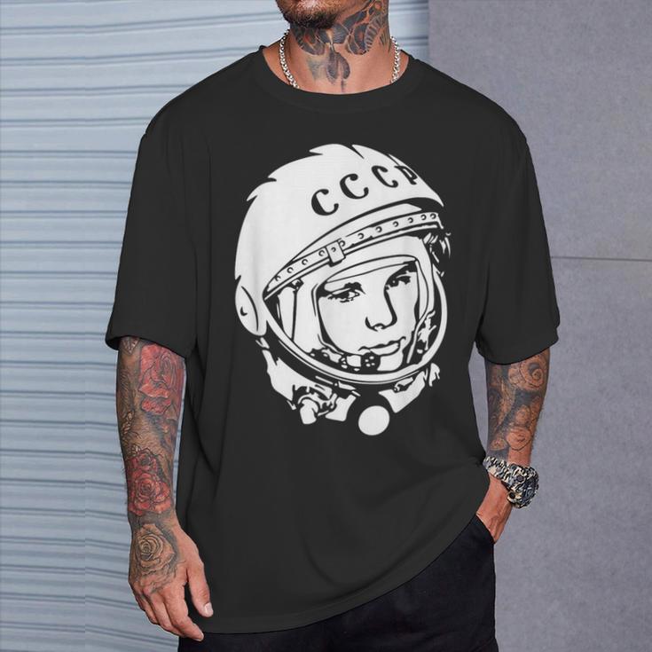 ユーリガガーリン Cccpデザイン Tシャツ 彼への贈り物