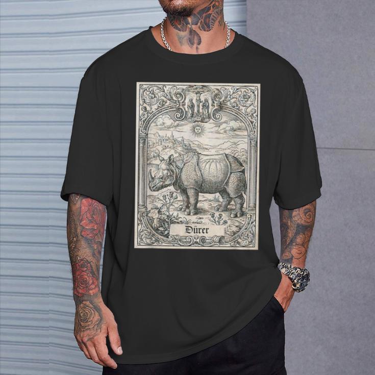 ライノセラス・アルブレヒト・デューラー・アルブレヒト・デューラー Tシャツ 彼への贈り物