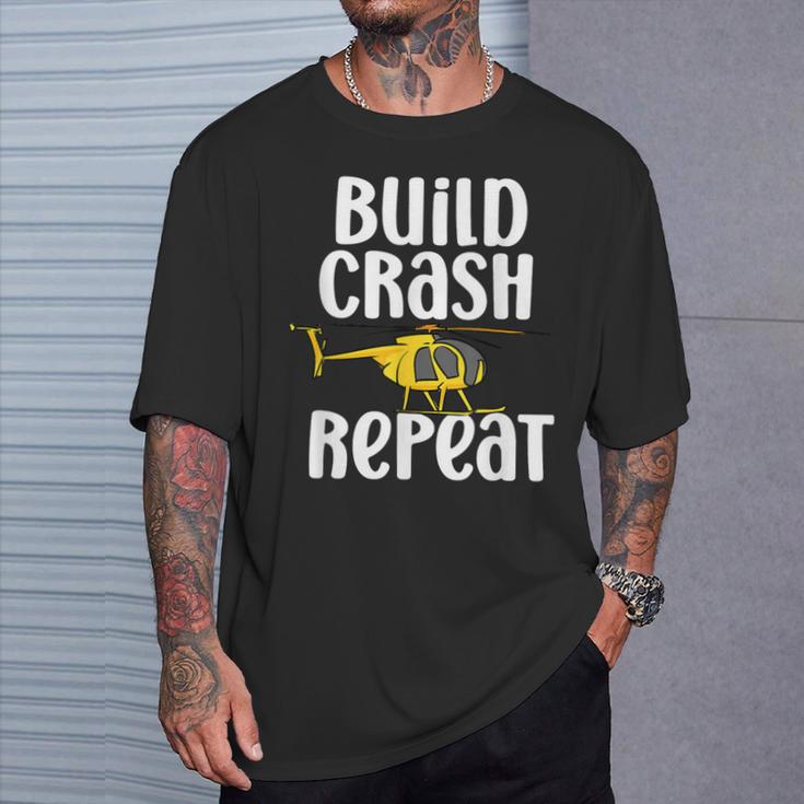 ラジコン ヘリコプター 模型 ヘリコプター リモコン ヘリコプター Tシャツ 彼への贈り物