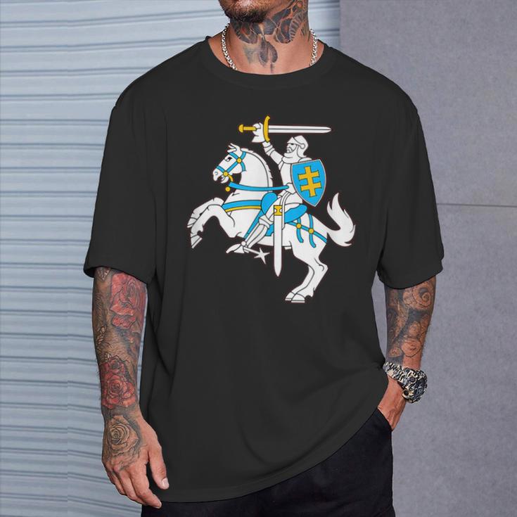 リトアニアン 紋章 ヴィティス シャツ Lietuva プライドギフト Tシャツ 彼への贈り物