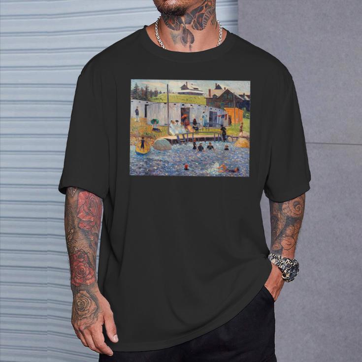 ルノワール 面白いtシャツ アート 絵画 メンズ レディース 面白い 服 美術 おもしろ Tシャツ 彼への贈り物