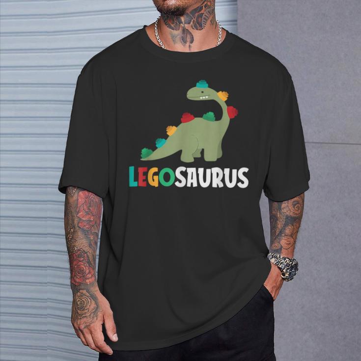 レゴサウルス おもしろ恐竜ザウルス Tシャツ 彼への贈り物