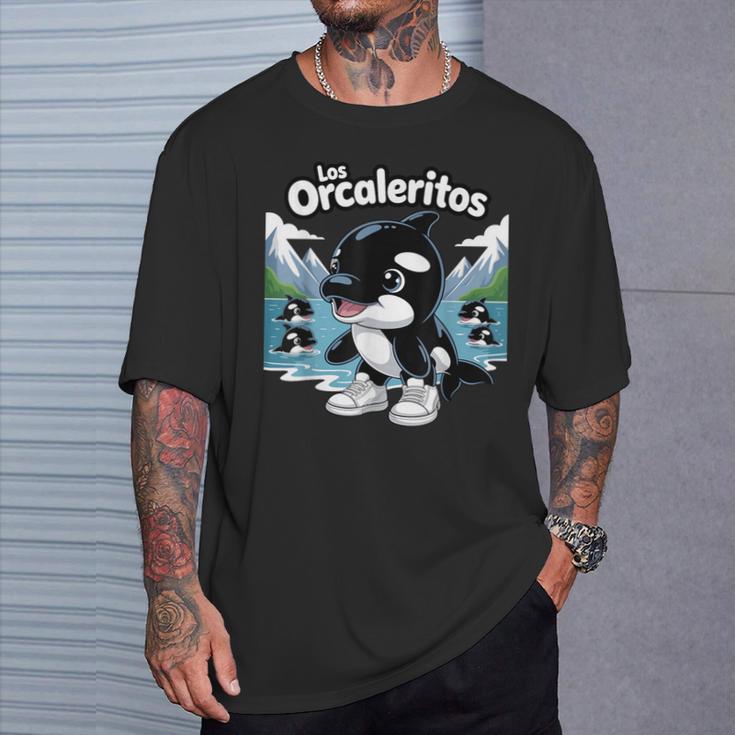ロス・オルカレリトスバイラル・イタリアン・ブレインロット・ミーム Tシャツ 彼への贈り物