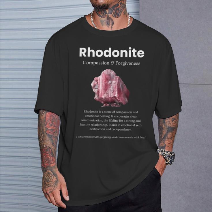 ロードナイト宝石の意味 Tシャツ 彼への贈り物