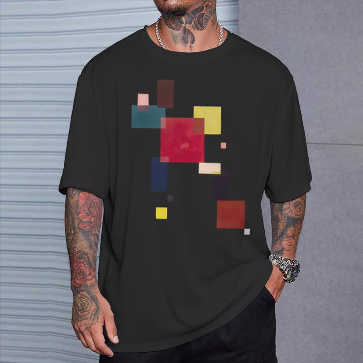 ワシリー・カンディンスキーによる13の長方形1930 長袖tシャツ Tシャツ 彼への贈り物