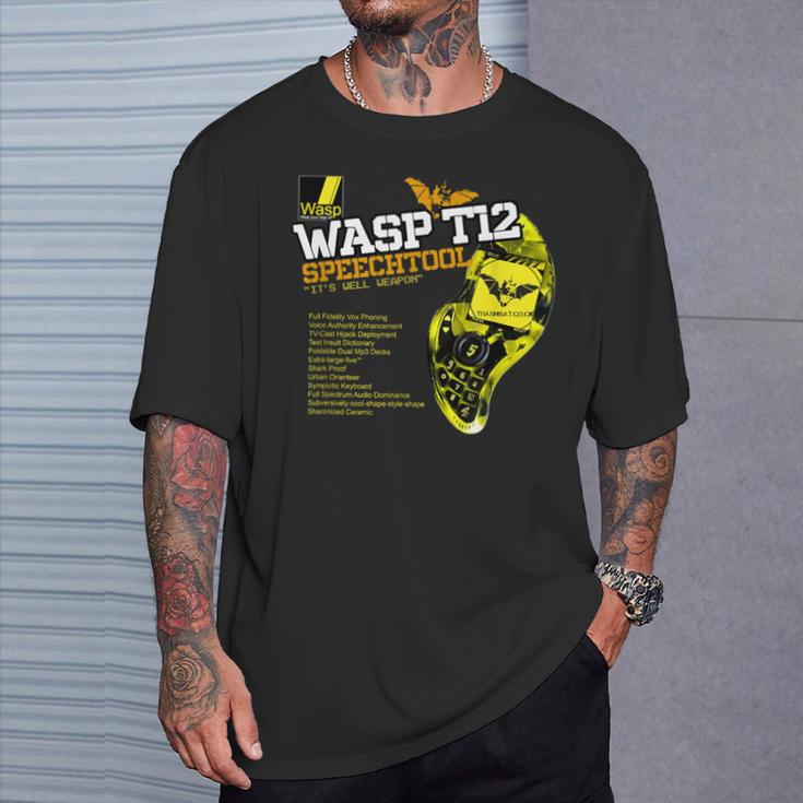 ワスプ T12 スピーチツール-イッツウェルウェポン Tシャツ 彼への贈り物