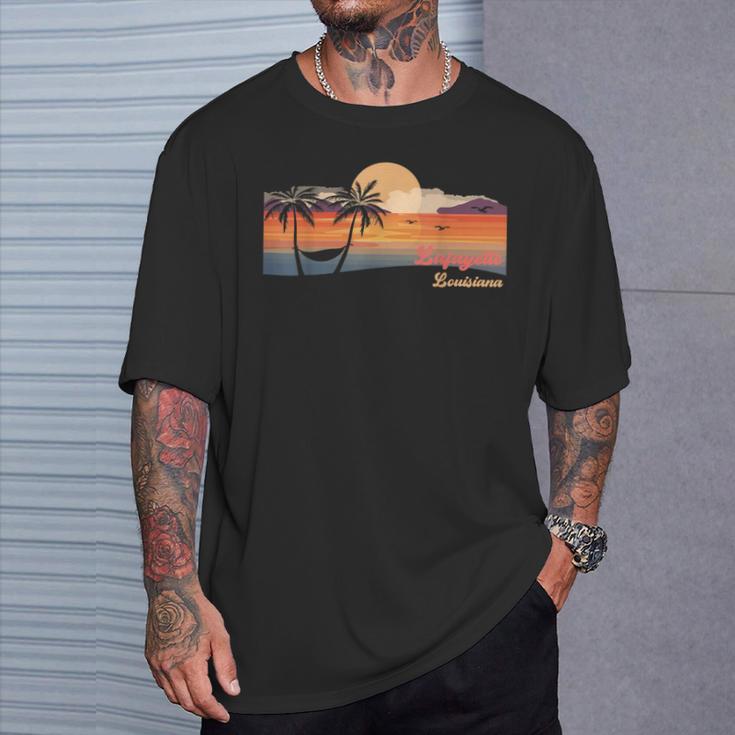 ヴィンテージ ラファイエット ルイジアナビーチ Tシャツ 彼への贈り物