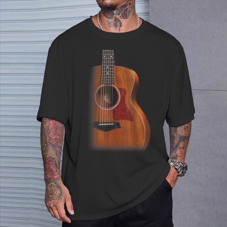 ヴィンテージアコースティックギターtシャツ Tシャツ 彼への贈り物