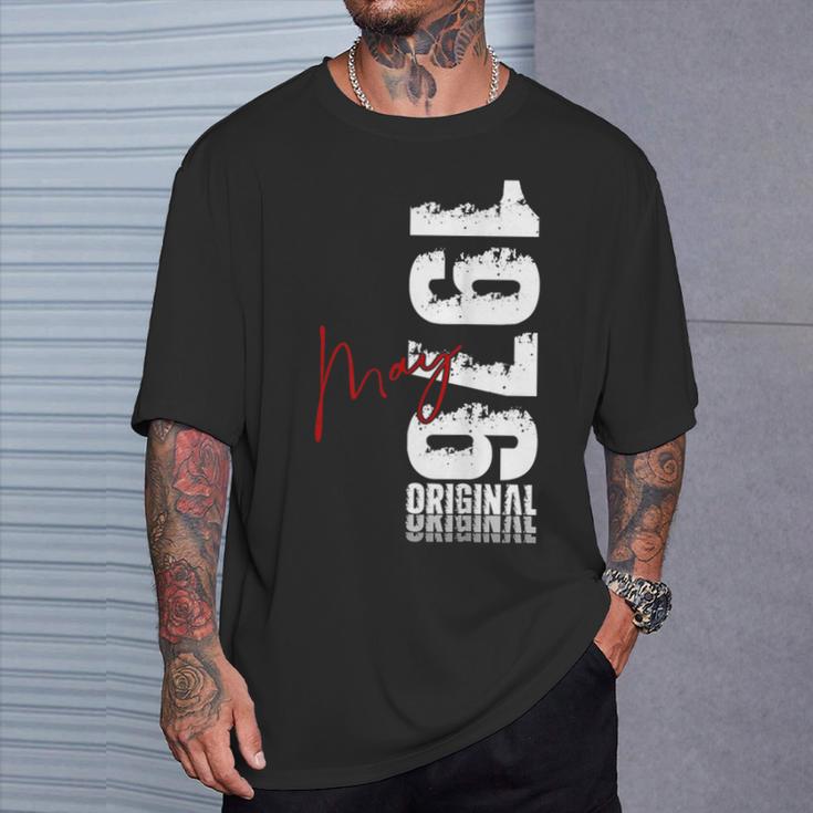 ヴィンテージカー 1976 年5月 50 歳の誕生日 1976 年のクラシックカー Tシャツ 彼への贈り物