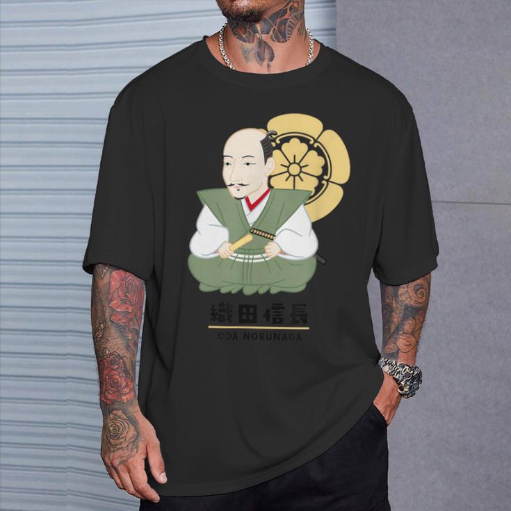偉人シリーズ_織田信長 Tシャツ 彼への贈り物