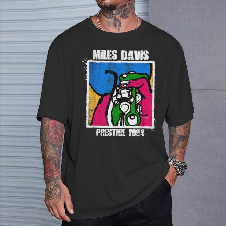 公式miles Davis Jazz Icon Merch Prestige 7094 Tシャツ 彼への贈り物