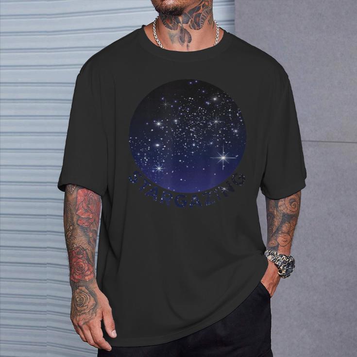 天体観測星天文学 Tシャツ 彼への贈り物