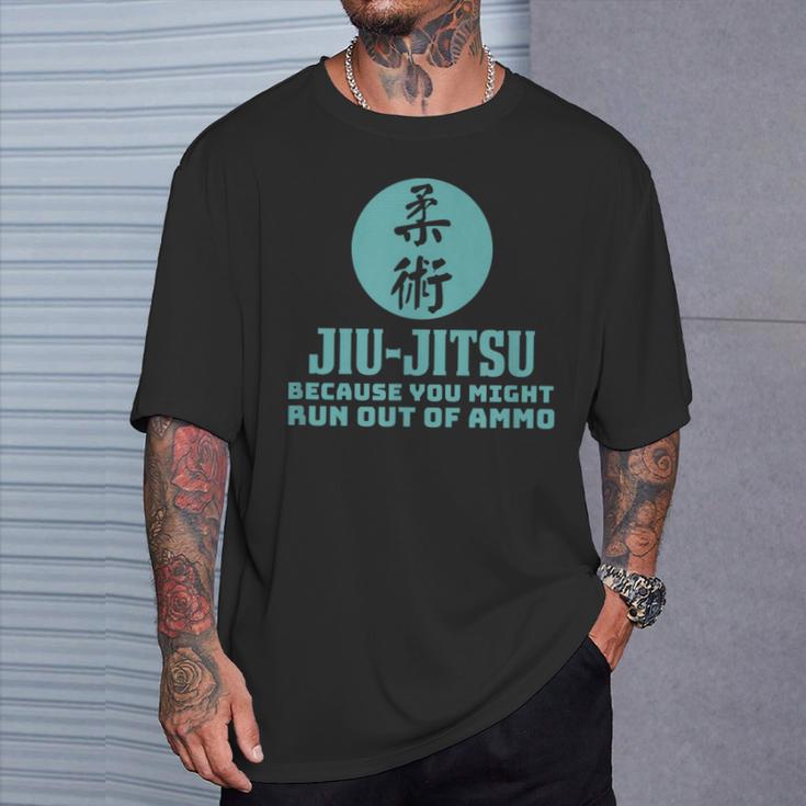 弾薬がなくなるかもしれないから柔術 Tシャツ 彼への贈り物