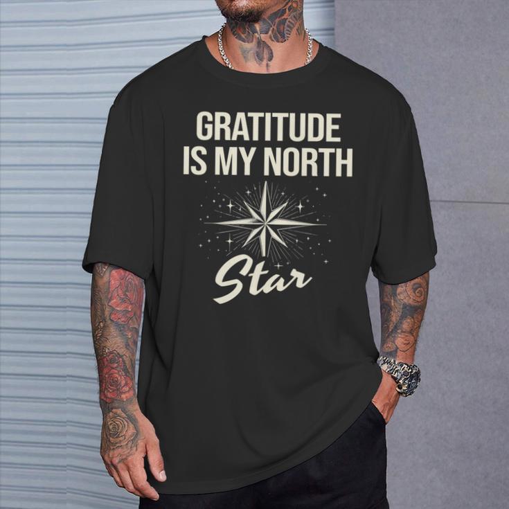 感謝の気持ち 私の北極星 天体観測 宇宙研究 長袖tシャツ Tシャツ 彼への贈り物