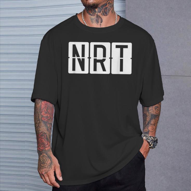 成田国際空港 東京都 Nrt Tシャツ 彼への贈り物