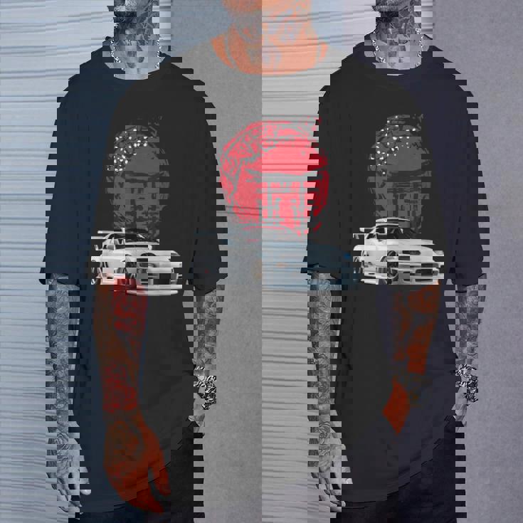 日本国内市場向けスープラ ヴィンテージ Jdm チューニング ドリフトカー Tシャツ 彼への贈り物