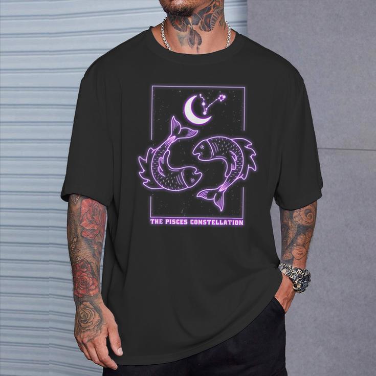 星座 星座 うお座 Tシャツ 彼への贈り物
