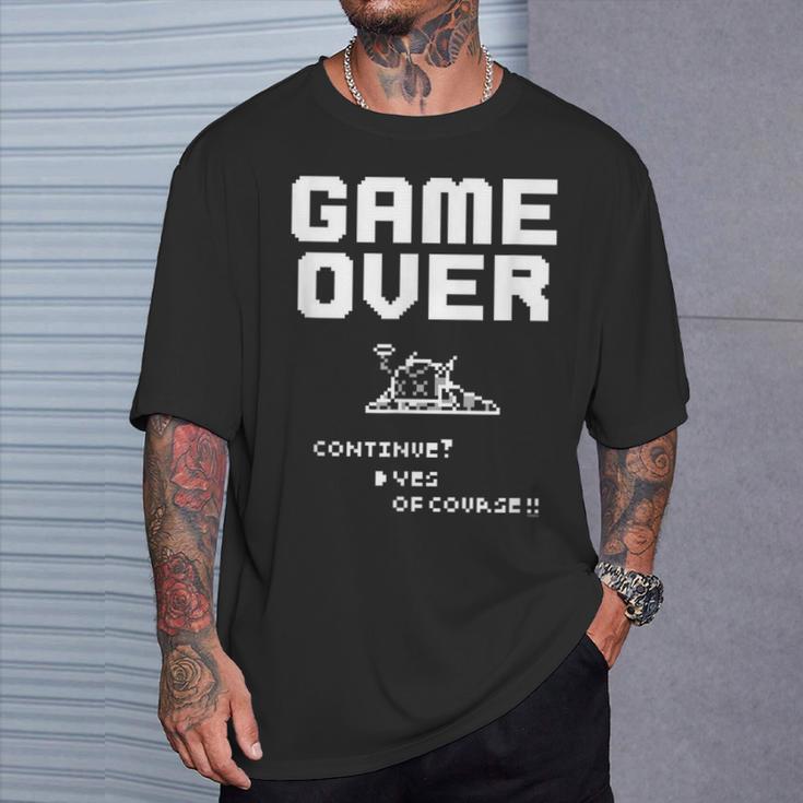 株式会社悪の秘密結社 復刻コンティニュー Tシャツ 彼への贈り物