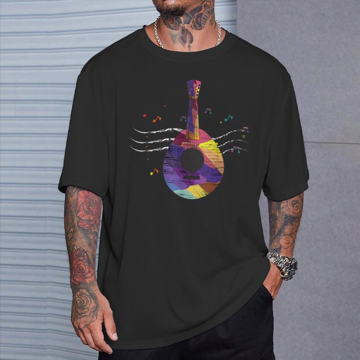 楽器、音楽愛好家、音楽教師、マンドリン Tシャツ 彼への贈り物