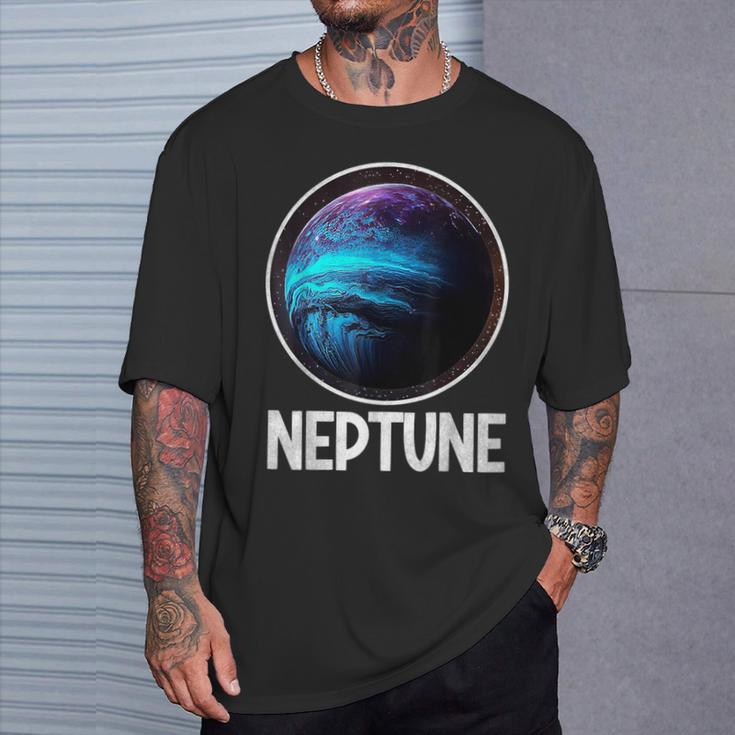 海王星 惑星 太陽系 天文学 Tシャツ 彼への贈り物