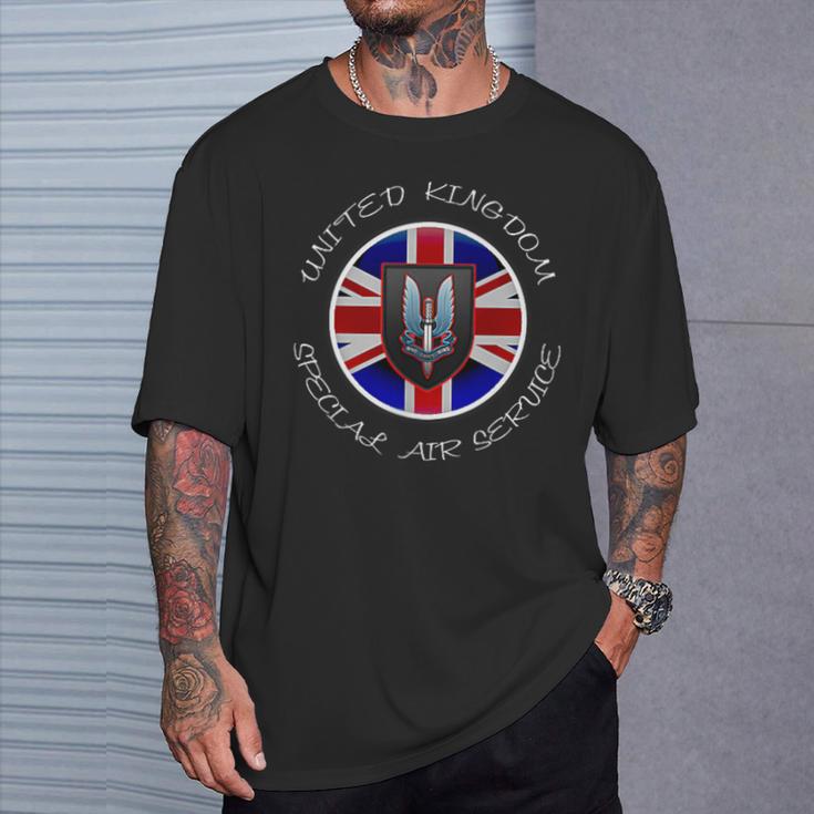 英国特殊航空サービス 特殊部隊 Tシャツ 彼への贈り物