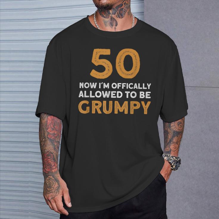 面白い50歳の誕生日プレゼント-50歳の誕生日 Tシャツ 彼への贈り物
