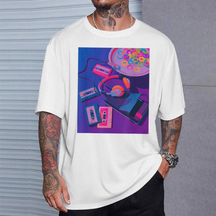 80年代 90年代aporwave レトロ美学 Tシャツ 彼への贈り物