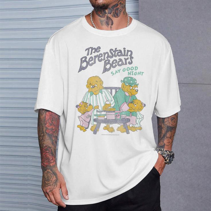 The Berenstain Bears Say Good Night Family Vintage Book T-Shirt Gifts for Him The Berenstain Bears Say Good Night Family Vintage Book T-Shirt Gifts for Him