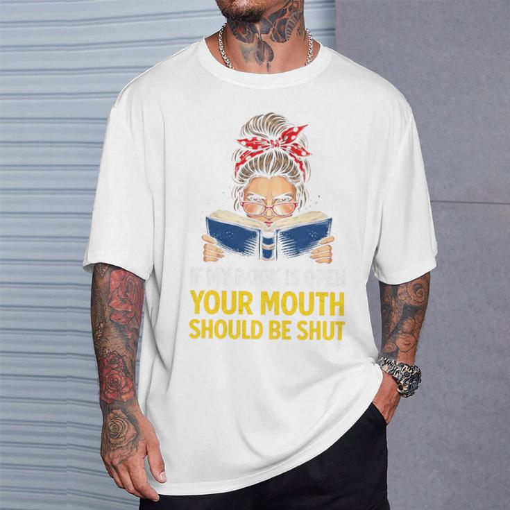 If My Book Is Open Reader Premium Tri-Blend T-Shirt Gifts for Him If My Book Is Open Reader Premium Tri-Blend T-Shirt Gifts for Him