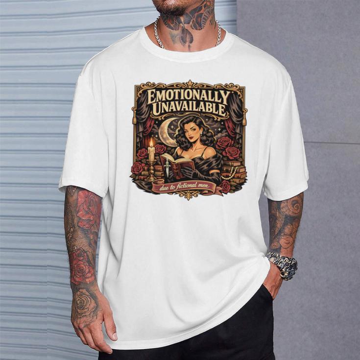 Book Reading Outfit Woman Thriller Merch Dark Romance Reader Premium Tri-Blend T-Shirt Gifts for Him