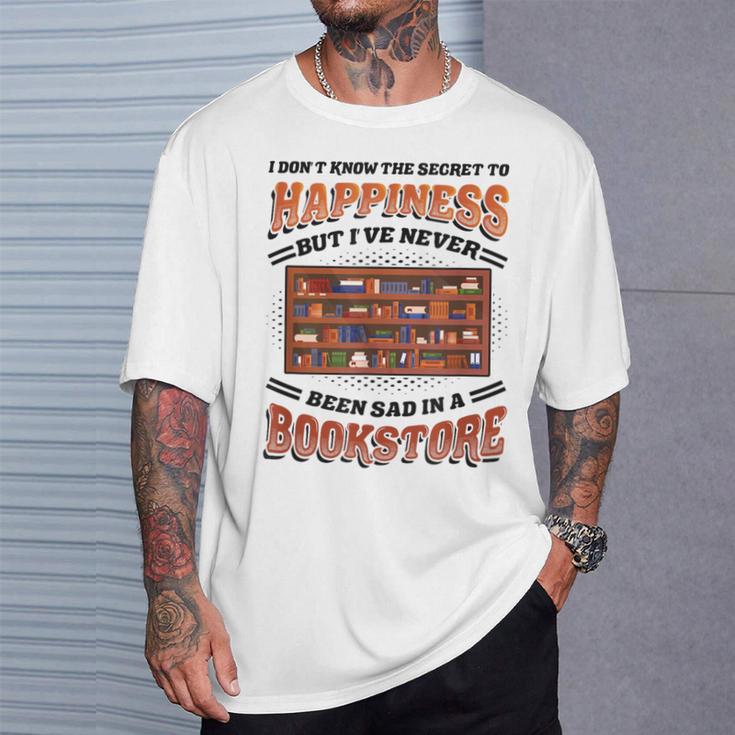 Book Store Librarian Book Lover T-Shirt Gifts for Him
