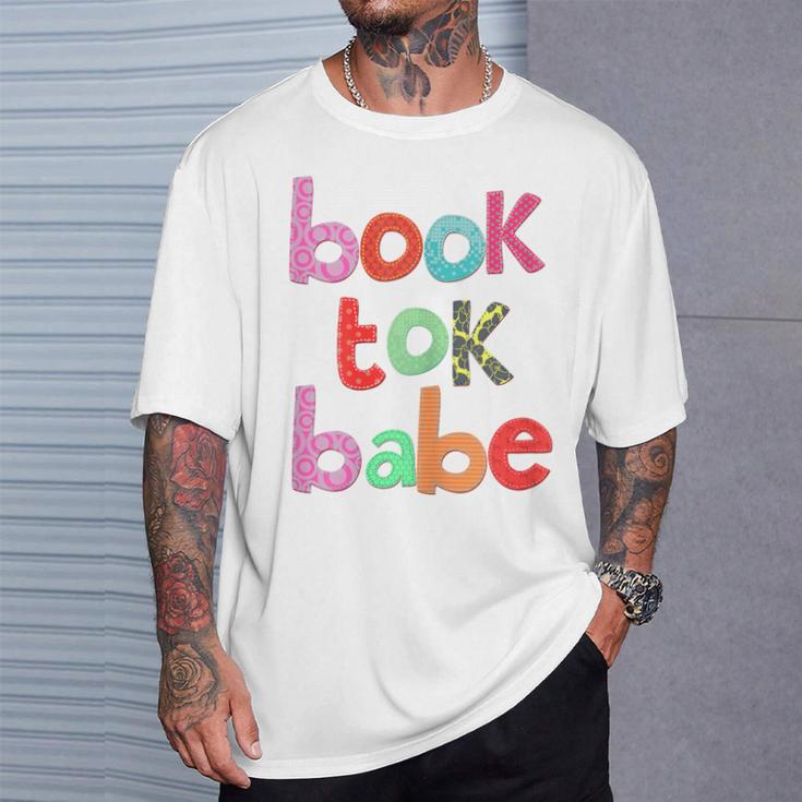 Book Tok Babe Bookish Woman Loves To Read Reading Novels T-Shirt Gifts for Him Book Tok Babe Bookish Woman Loves To Read Reading Novels T-Shirt Gifts for Him