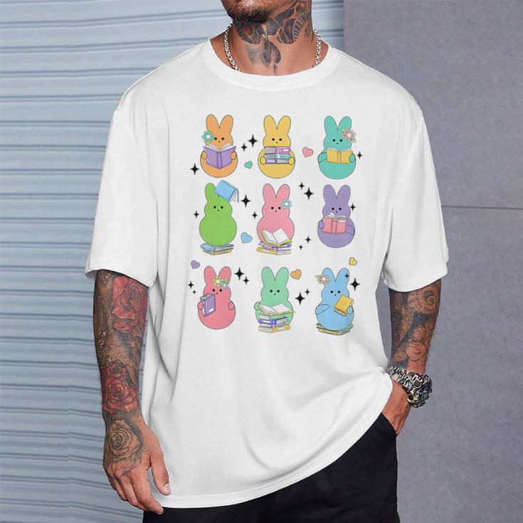 Bunny Reading Books Easter Day Librarian Teacher Book Premium Tri-Blend T-Shirt Gifts for Him Bunny Reading Books Easter Day Librarian Teacher Book Premium Tri-Blend T-Shirt Gifts for Him