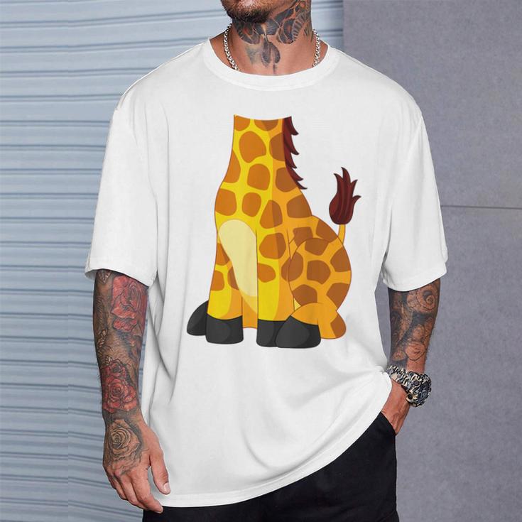 Camisa De Jirafa Para Adultos Niños Hombres Es Disfraz De Jirafa Camiseta unisex Regalos para él