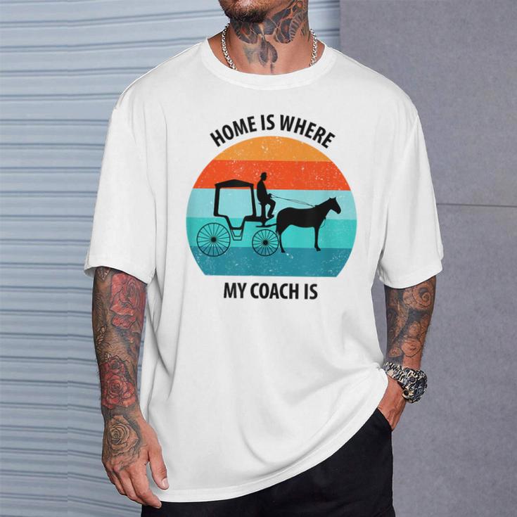 Coachman 馬車 馬車 職業格言 Tシャツ 彼への贈り物