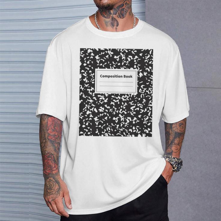 Composition Book Notebook School Class Premium Tri-Blend T-Shirt T-Shirt Gifts for Him Composition Book Notebook School Class Premium Tri-Blend T-Shirt T-Shirt Gifts for Him