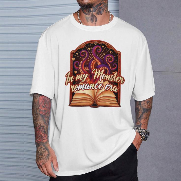 Dark Romance Smut Reader Spicy Book In My Monster Romance T-Shirt Gifts for Him
