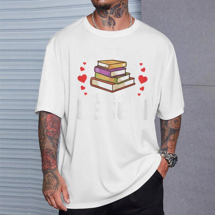 Die Tut Nix Die Will Nur Books Reading Reading T-Shirt Gifts for Him