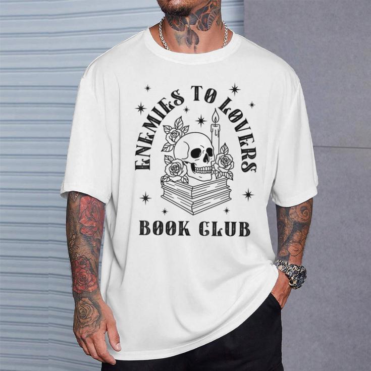 Enemies To Lover Book Club Dark Romance Bookish Merch Women T-Shirt Gifts for Him