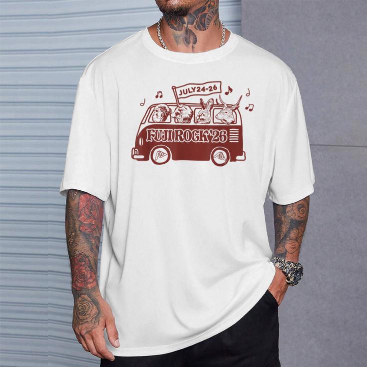 Fuji Rock 2026 Animal Amazon Limited Yellow Tシャツ 彼への贈り物