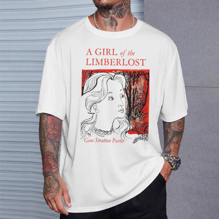 A Girl Of The Limberlost Gene Stratton-Porter Book Cover T-Shirt Gifts for Him A Girl Of The Limberlost Gene Stratton-Porter Book Cover T-Shirt Gifts for Him