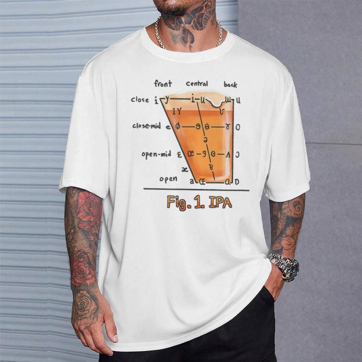 Ipa 言語学 面白い国際音声アルファベット Tシャツ 彼への贈り物