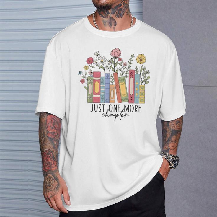 Just One More Chapter Book Lovers For Women T-Shirt Gifts for Him Just One More Chapter Book Lovers For Women T-Shirt Gifts for Him