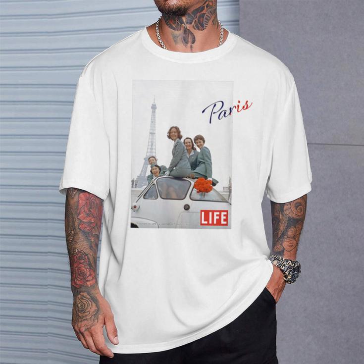 Life Picture Collection トラベル（９） エッフェル塔 ／ フランス ／ パリ Tシャツ 彼への贈り物