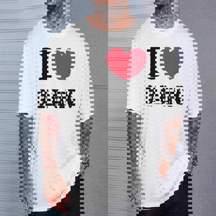 I Love Da Nang ダナンが大好きです Tシャツ 彼への贈り物
