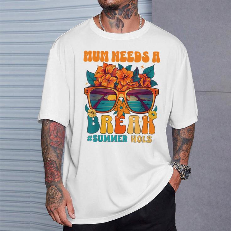 Maman Maman Maman A Besoin Deacancesacances D'été T-Shirt Cadeaux pour lui