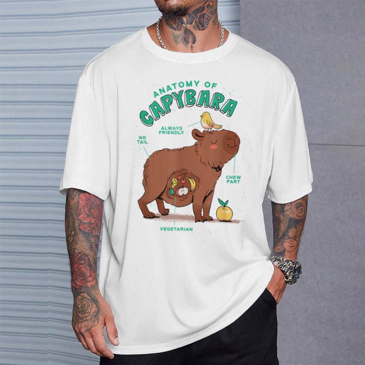 Natural Science Textbook Anatomy Water Pig T-Shirt Gifts for Him