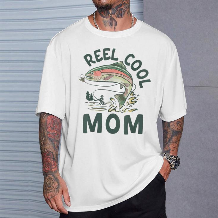 O Fishally One 1St Birthday Fishing Family Reel Cool Mom T-Shirt Gifts for Him